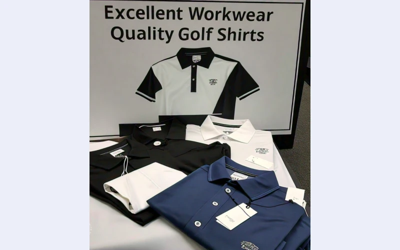 Excellent Workwear Quality Golf Shirts