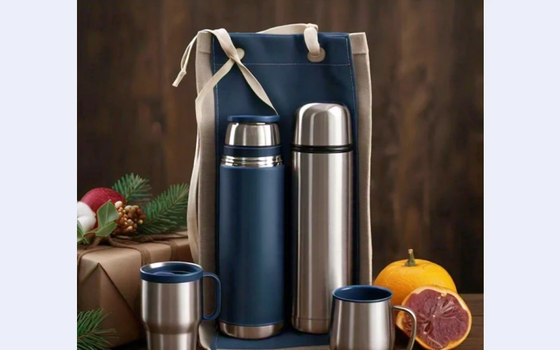 Hot & Cold Vacuum Flask Set