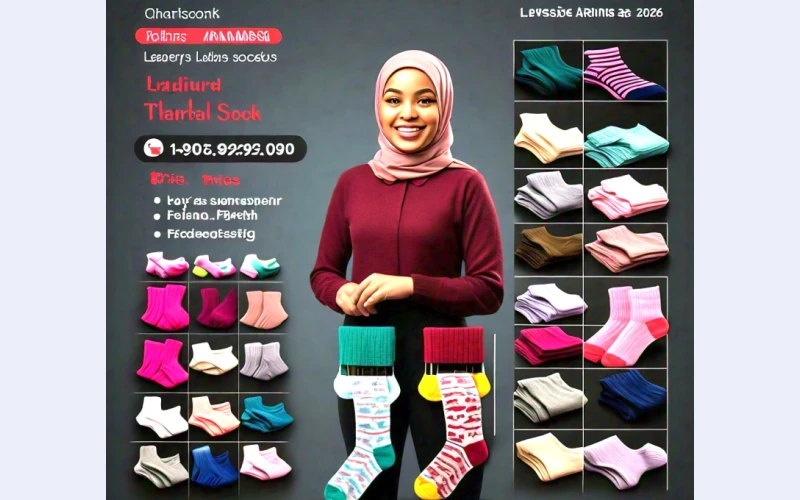 Ladies Thermal Socks in Stock FOR SALE