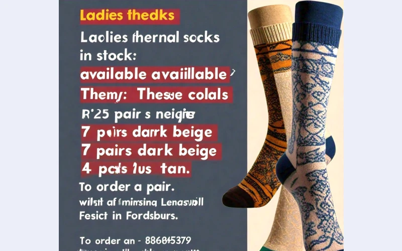 Ladies Thermal Socks in Stock FOR SALE