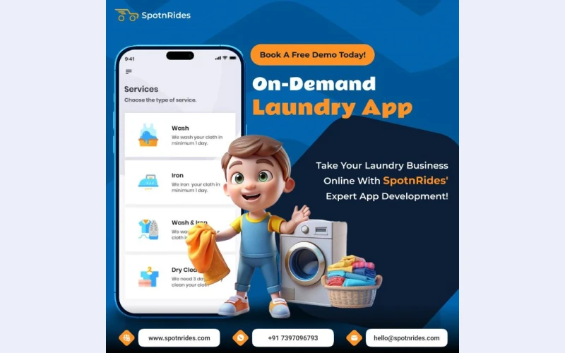 Need a Laundry App? Try Our Fast & Scalable Development Solutions!
